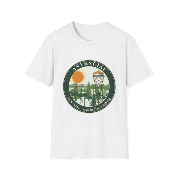 Lithuania Center of It All Unisex Softstyle T-Shirt | Classic Lithuania Tee