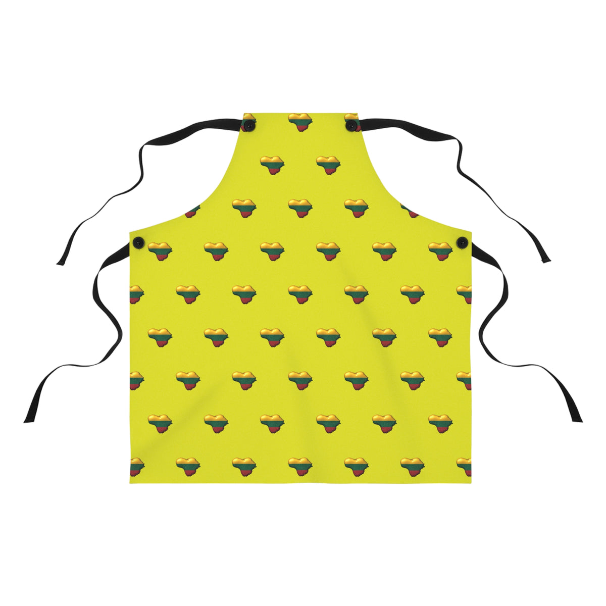 Lithuanian Heart Design Apron