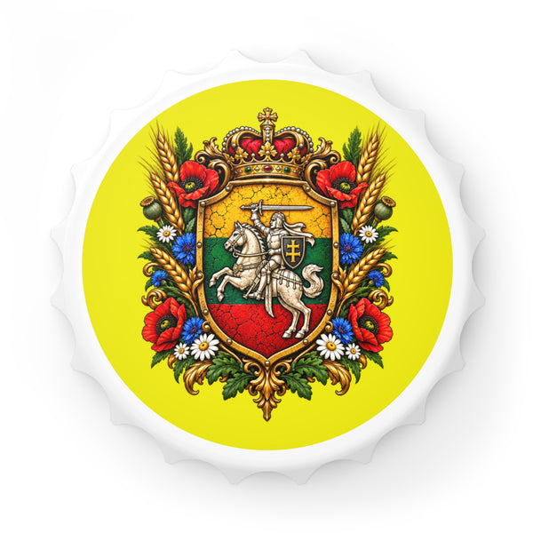 Lithuanian Royal Crest Bottle Opener