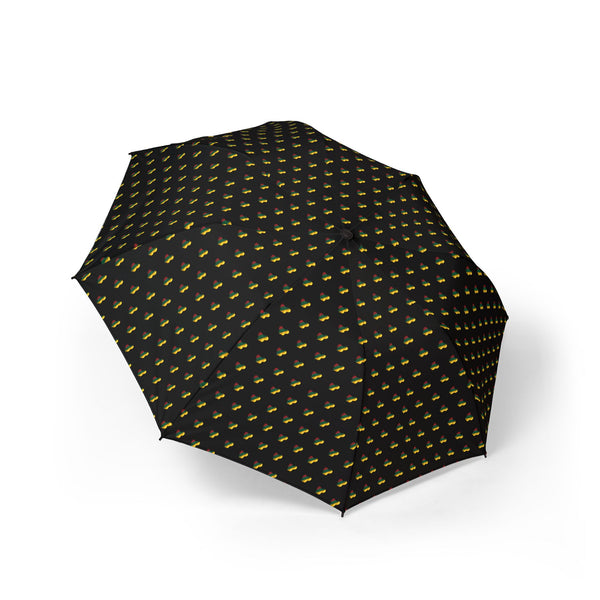 Heart of Lithuania Umbrella | Foldable Lithuania Heart Umbrella