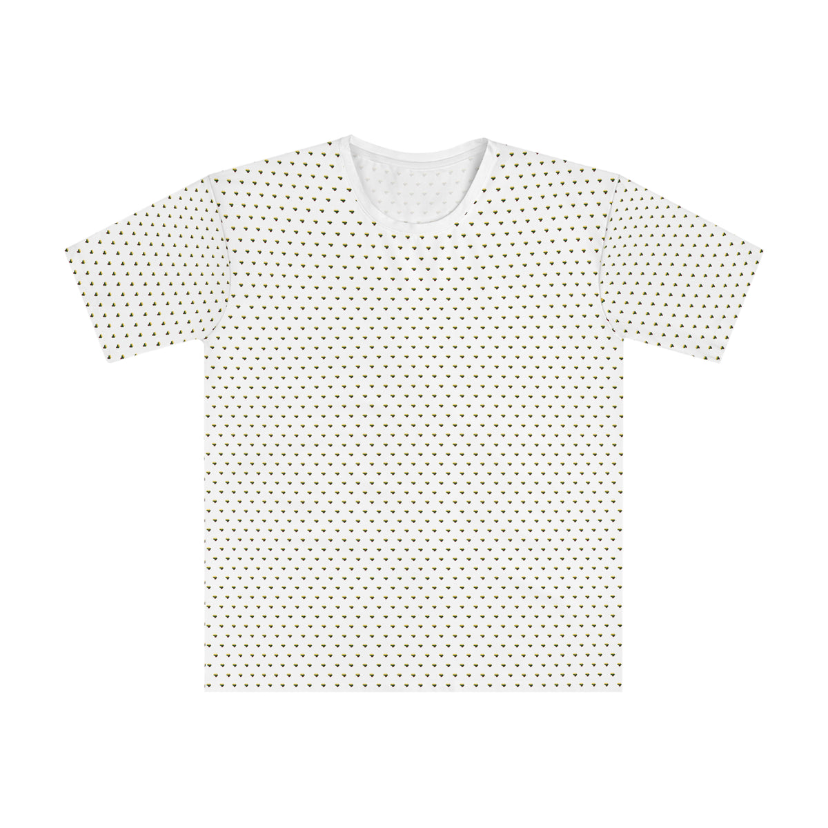 Heart of Lithuania Men's All-Over Print T-Shirt, Style 4 | Lithuania Pattern Tee
