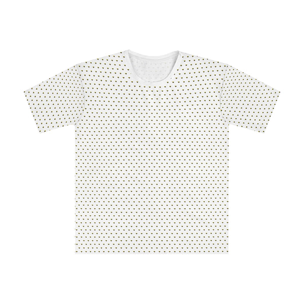Heart of Lithuania Men's All-Over Print T-Shirt, Style 4 | Lithuania Pattern Tee