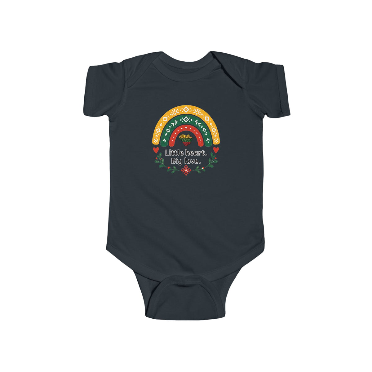 Little Heart Big Love, Bodysuit, Infant Onesie