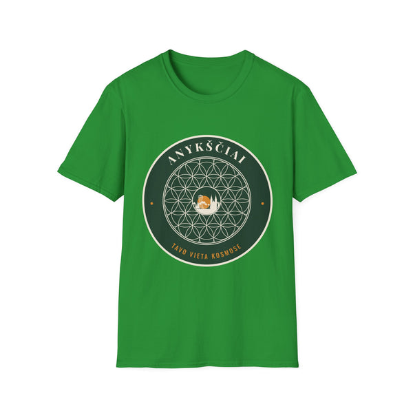 Lithuania Center of It All Unisex Softstyle T-Shirt, Style 4 | Classic Lithuania Tee