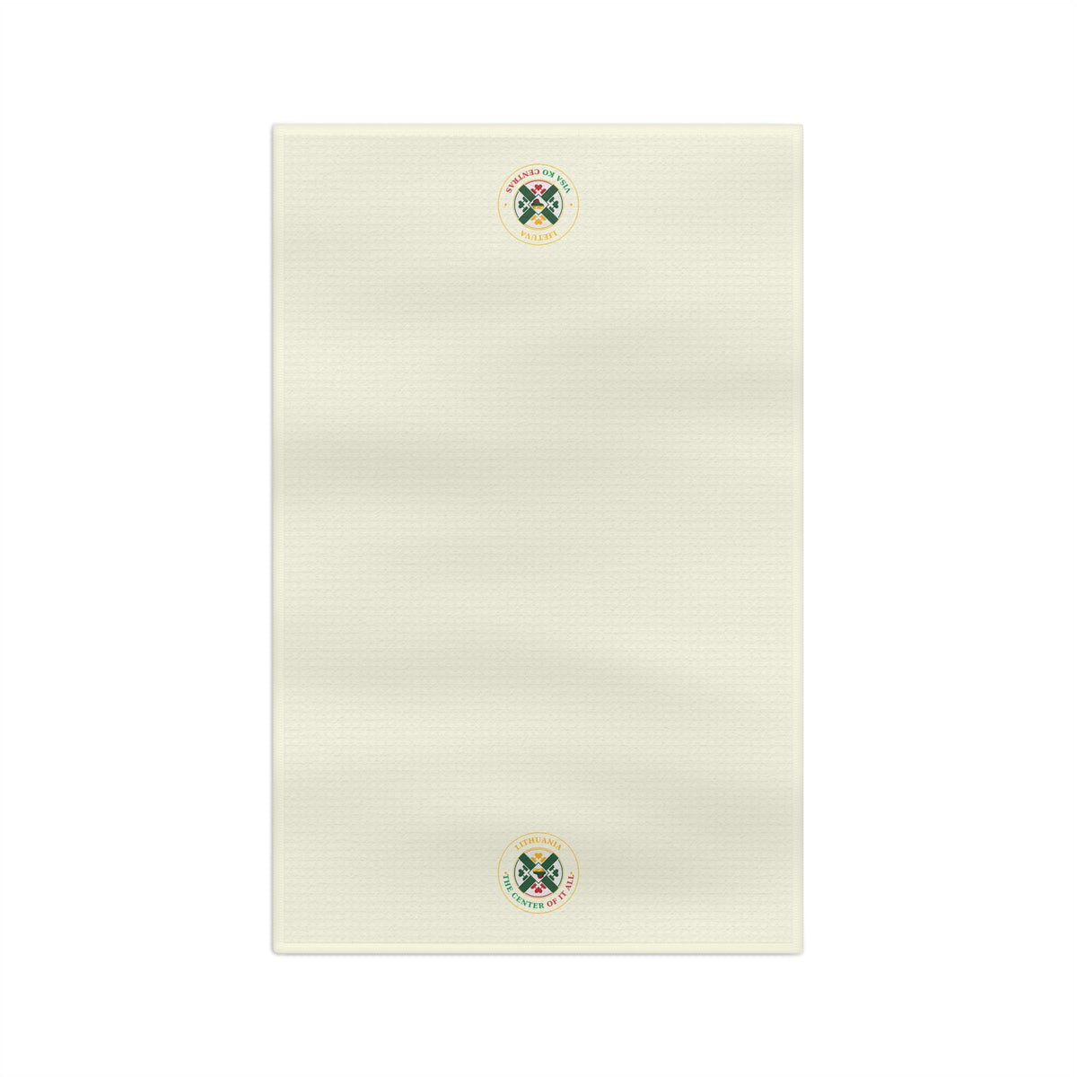 Lithuania Center of It All Tea Towel, Design 5 | Lithuania Kitchen Towel