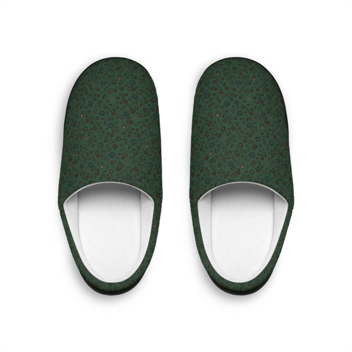 Forest Green Men's Indoor Slippers