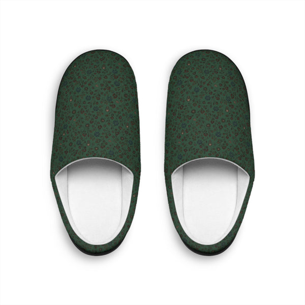 Forest Green Men's Indoor Slippers