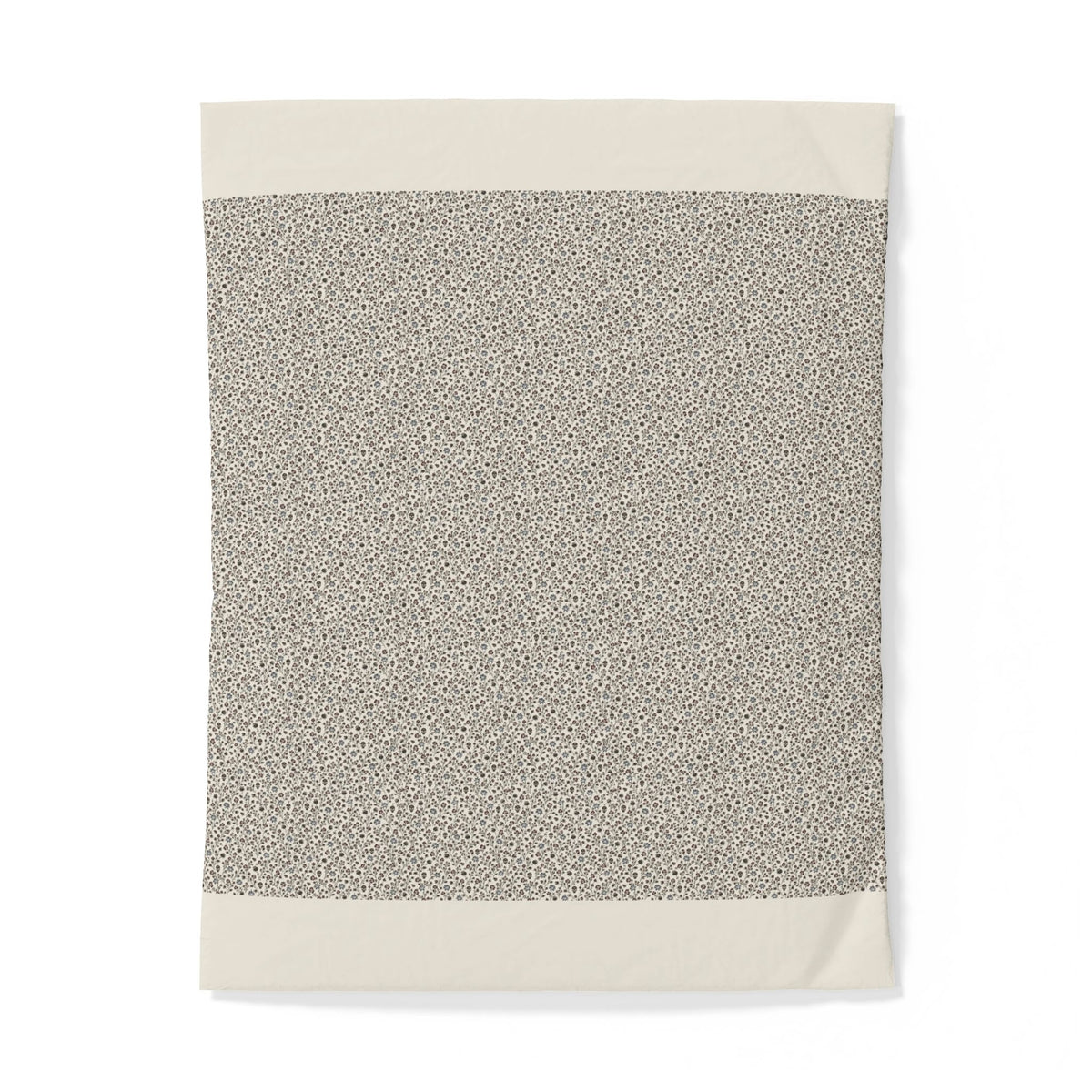 Ivory Speckled Cotton Duvet Cover
