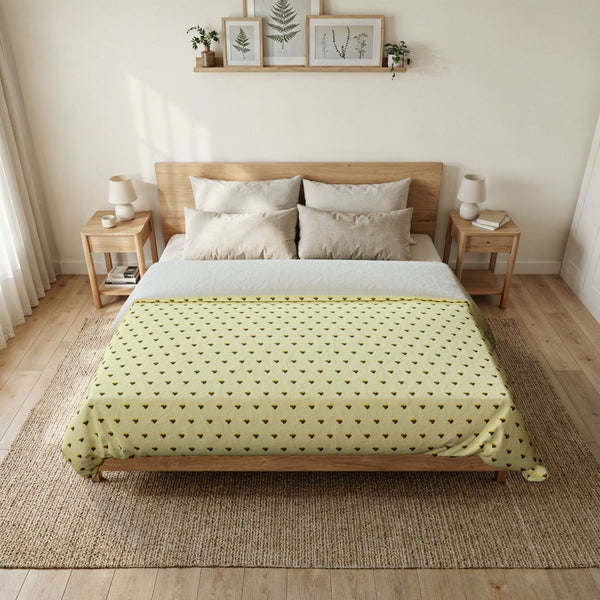 Heart of Lithuania Cotton Duvet Cover, Design 7 | Lithuania Bedding