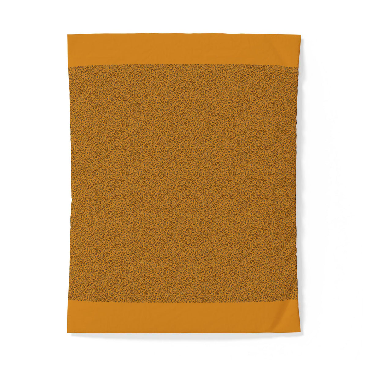 Amber Speckled Cotton Duvet Cover