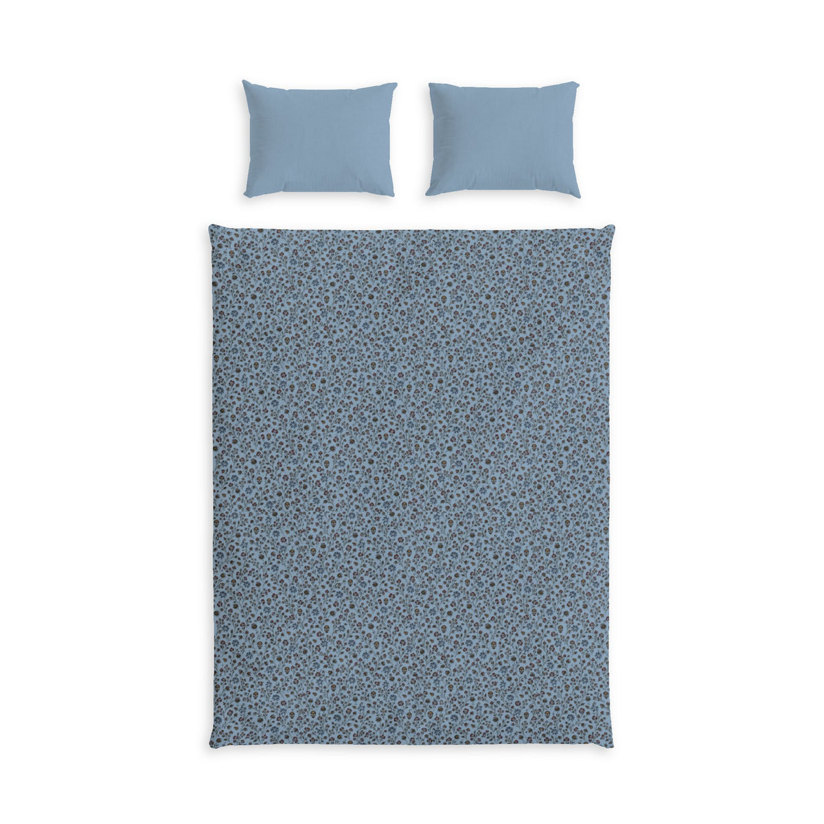 Nantucket Blue Speckled Cotton Bed Set