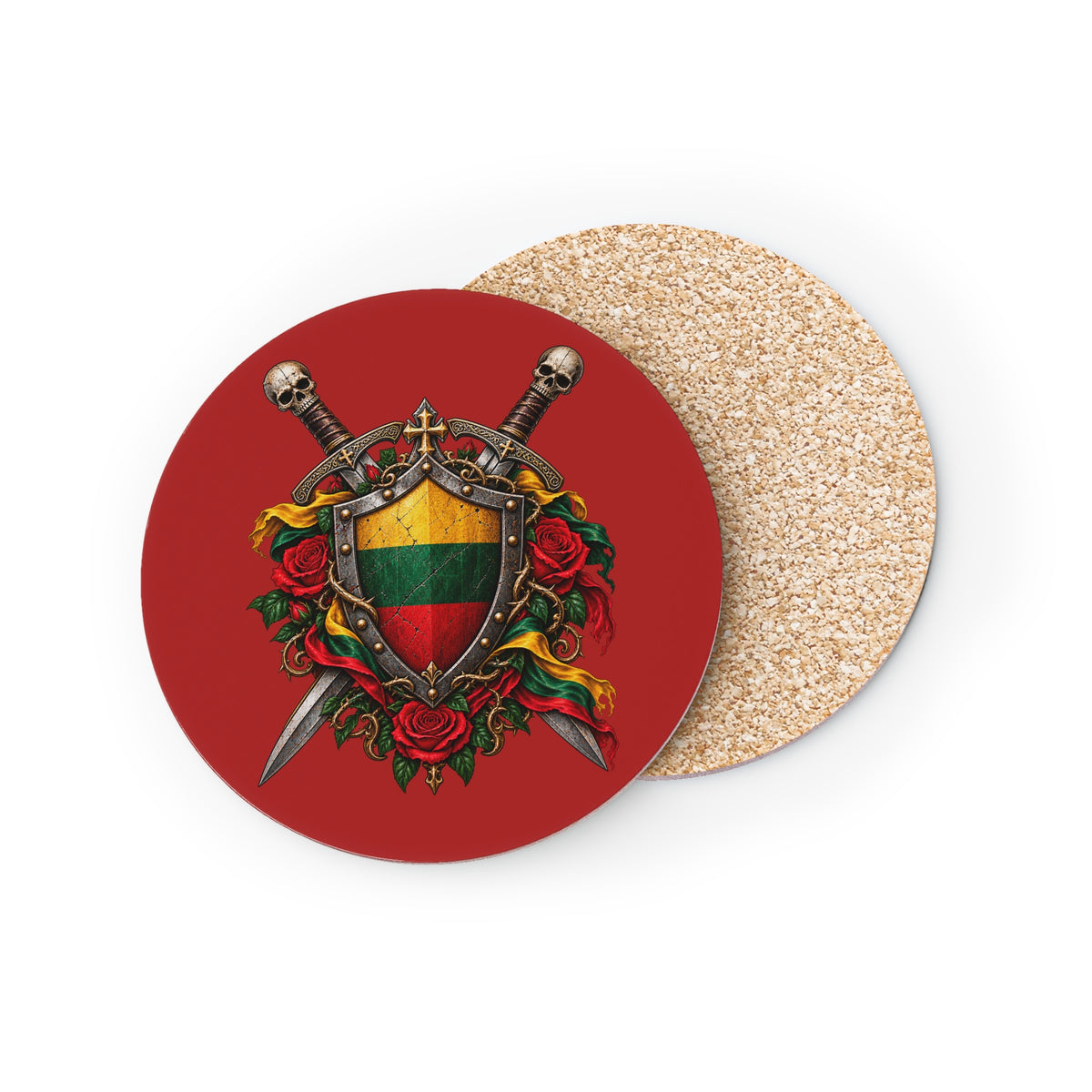Lithuanian Crest Coasters