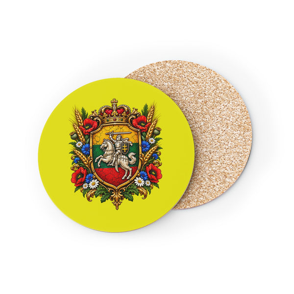 Lithuanian Crest Coasters