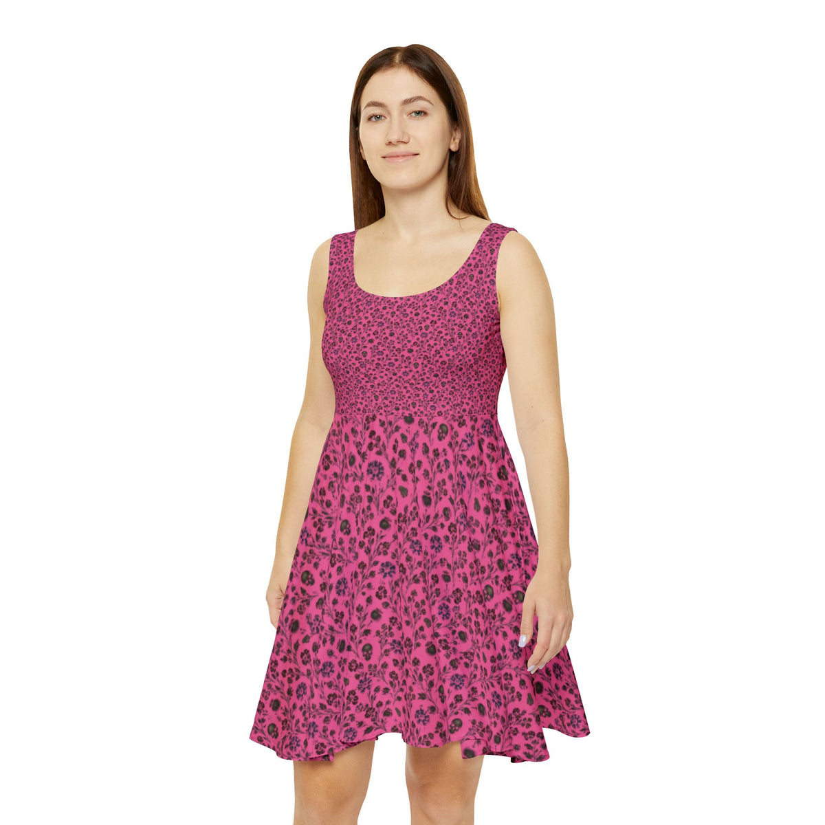 Pink Women's Skater Dress
