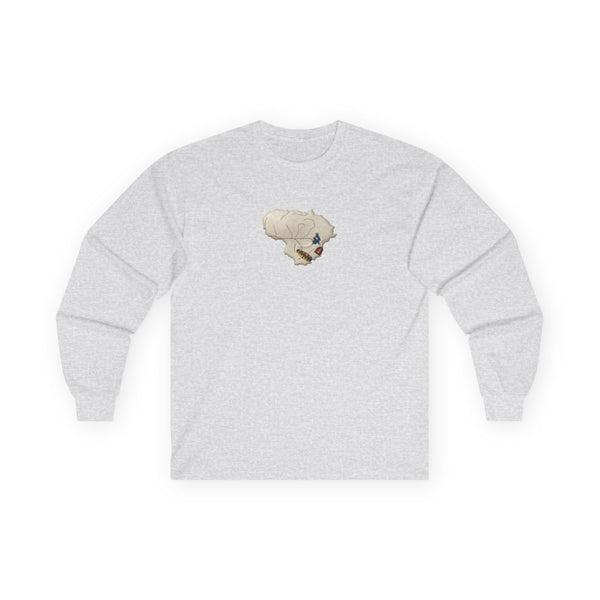 Skull of Lithuania Long Sleeve T-Shirt | Unisex Cotton Tee