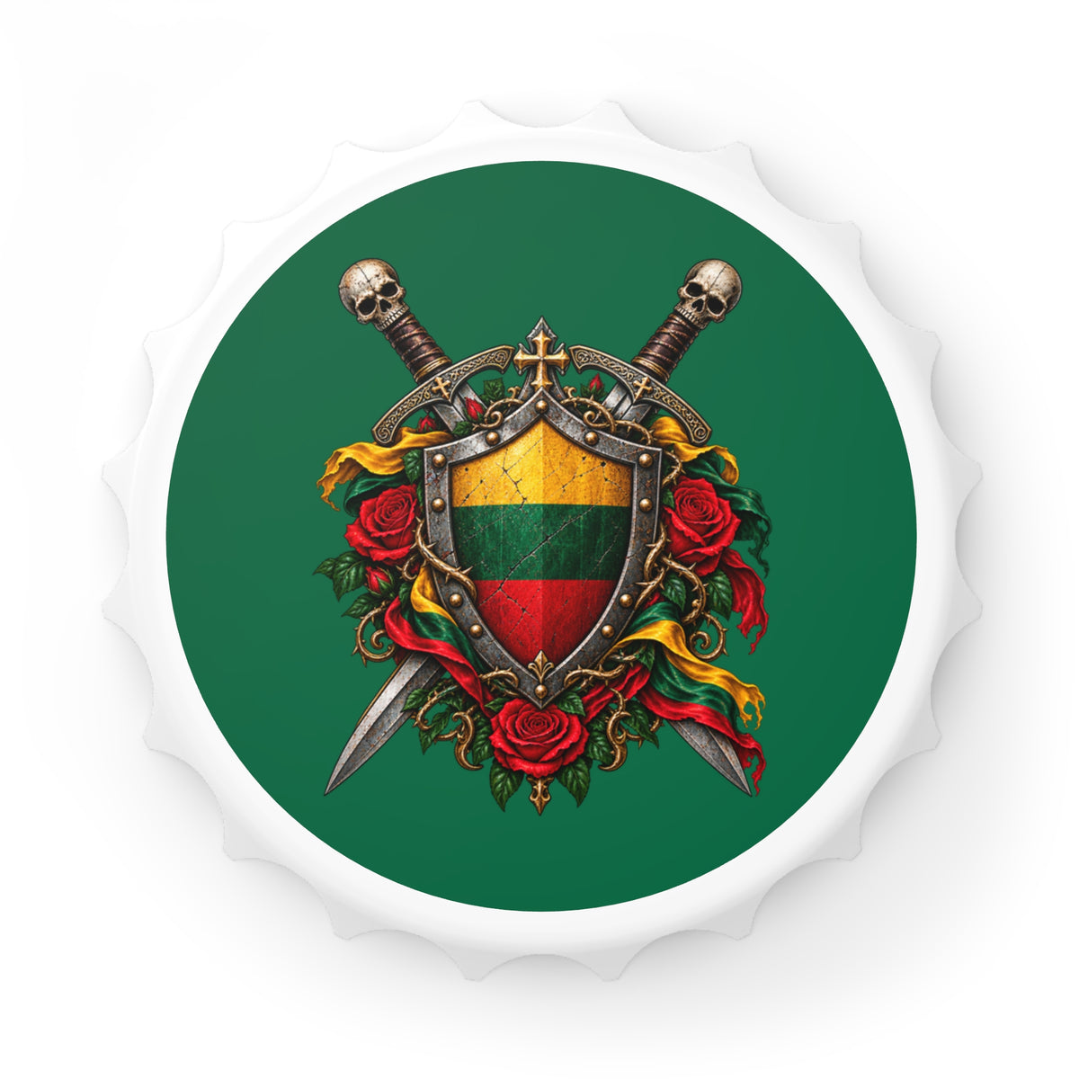 Lithuanian Crest Bottle Opener