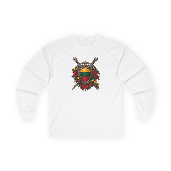 Lithuanian Royal Crest Design Unisex Ultra Cotton Long Sleeve Tee