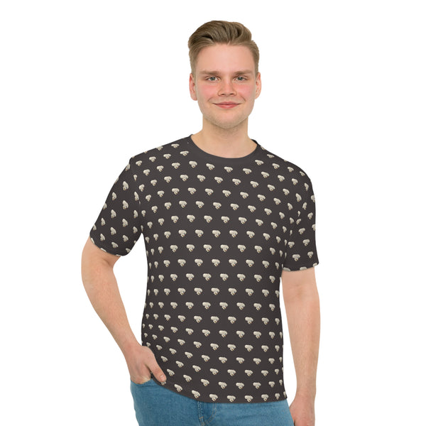 Skull of Lithuania Men's All-Over Print T-Shirt, Style 3 | Lithuania Pattern Tee