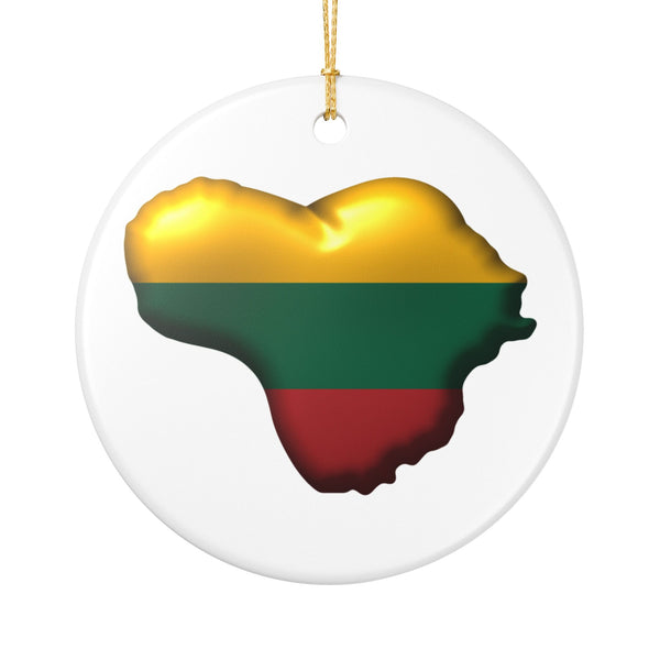 Heart of Lithuania Ornament | Lietuva Visa Ko Centras Christmas Ornament