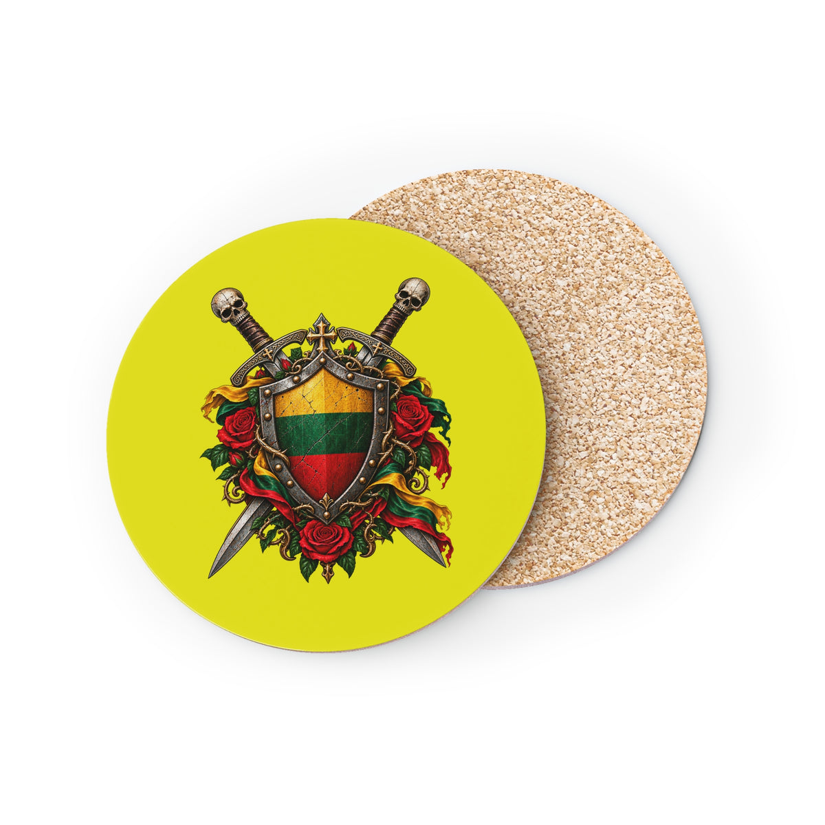 Lithuanian Crest Coasters