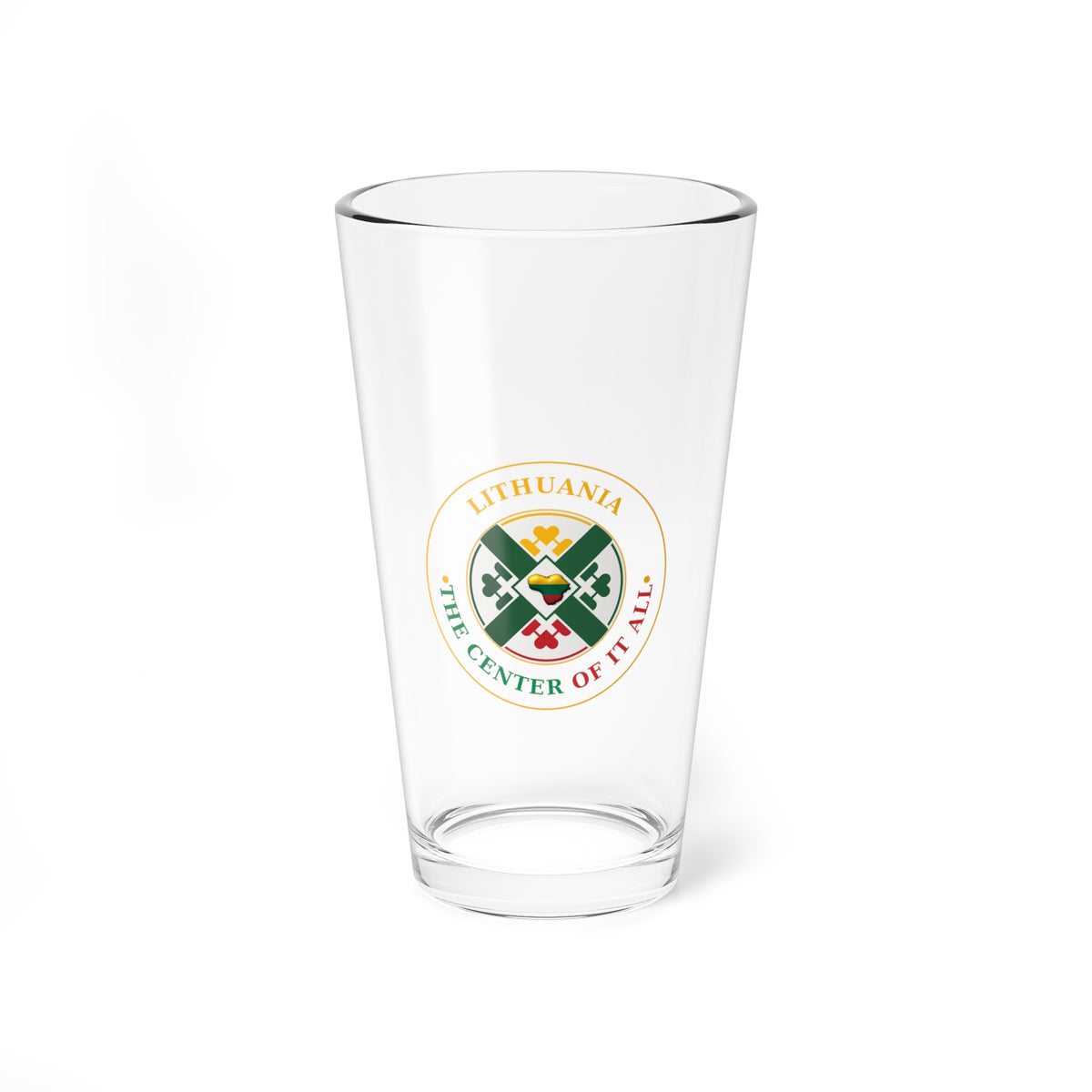 Lithuania Center of It All Mixing Glass 16 oz | Lithuania Cocktail Shaker Glass