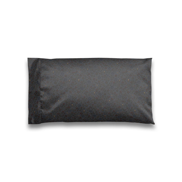 Charcoal Satin Pillowcase for Beauty Sleep and Luxurious Bedding