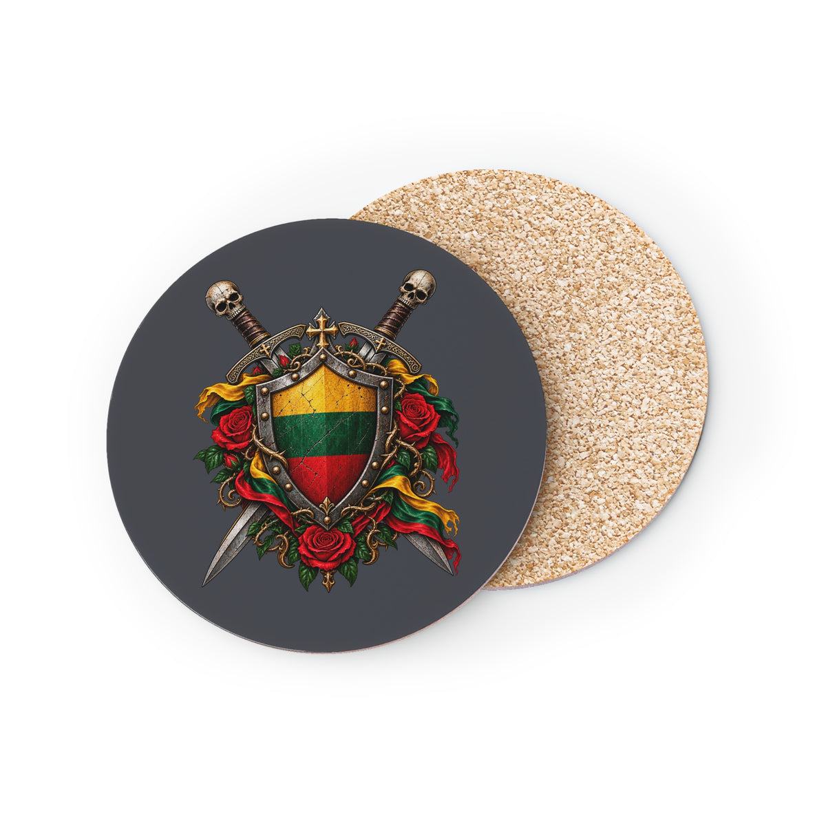 Lithuanian Crest Coasters