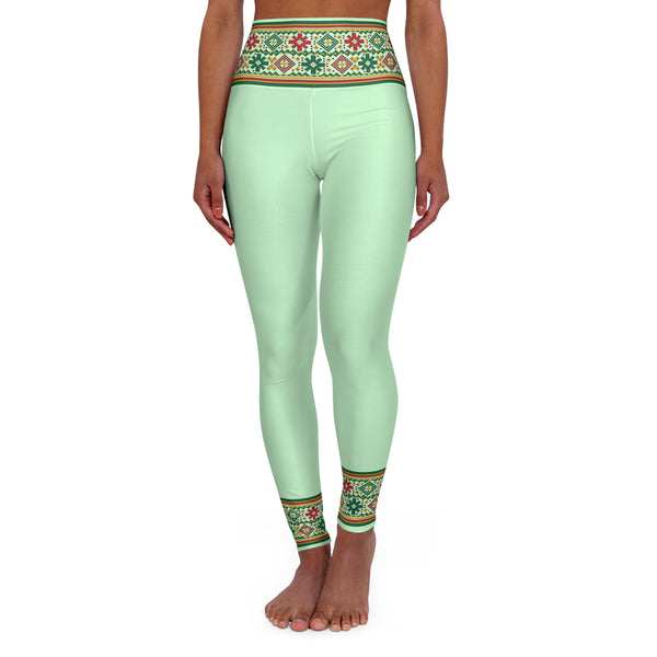 Lithuanian Inspired High Waisted Yoga Leggings