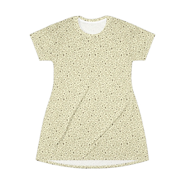 Floral Speckle T-Shirt Dress