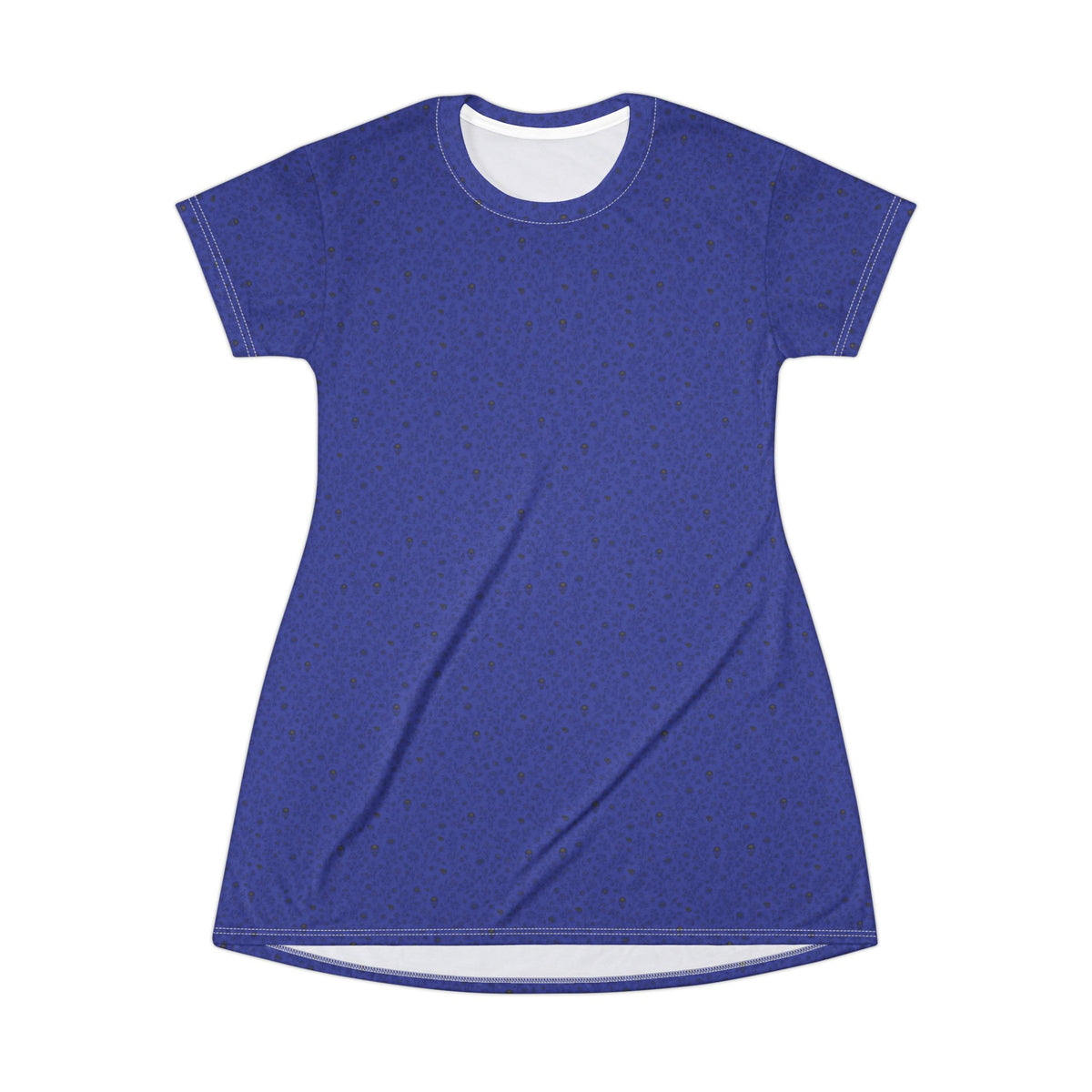 Royal Blue T-Shirt Dress