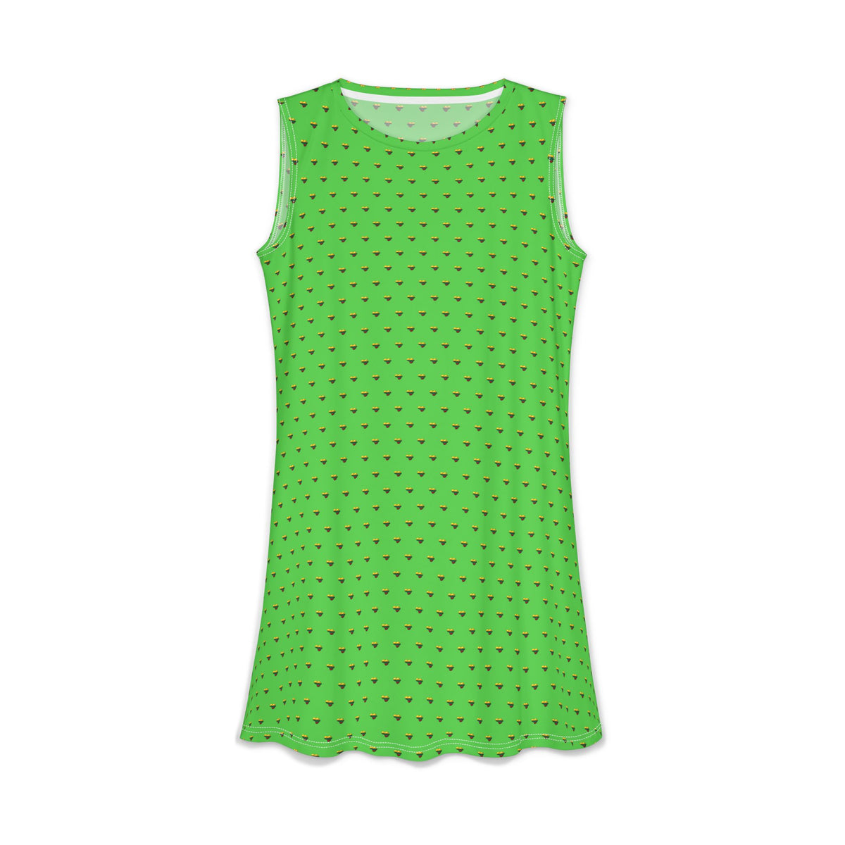 Heart of Lithuania Women's Casual Dress, Style 2 | Sleeveless Dress with Pockets