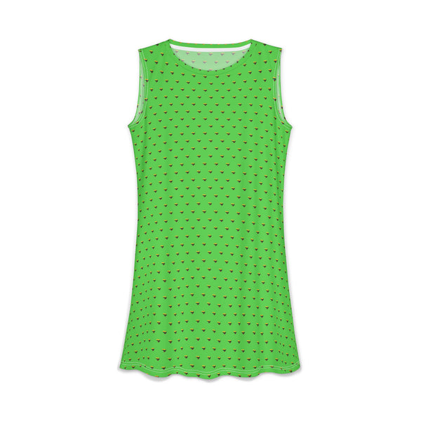 Heart of Lithuania Women's Casual Dress, Style 2 | Sleeveless Dress with Pockets
