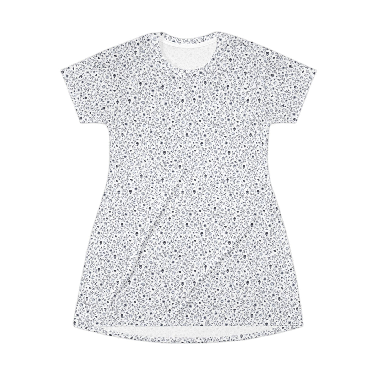 Speckled Blue T-Shirt Dress