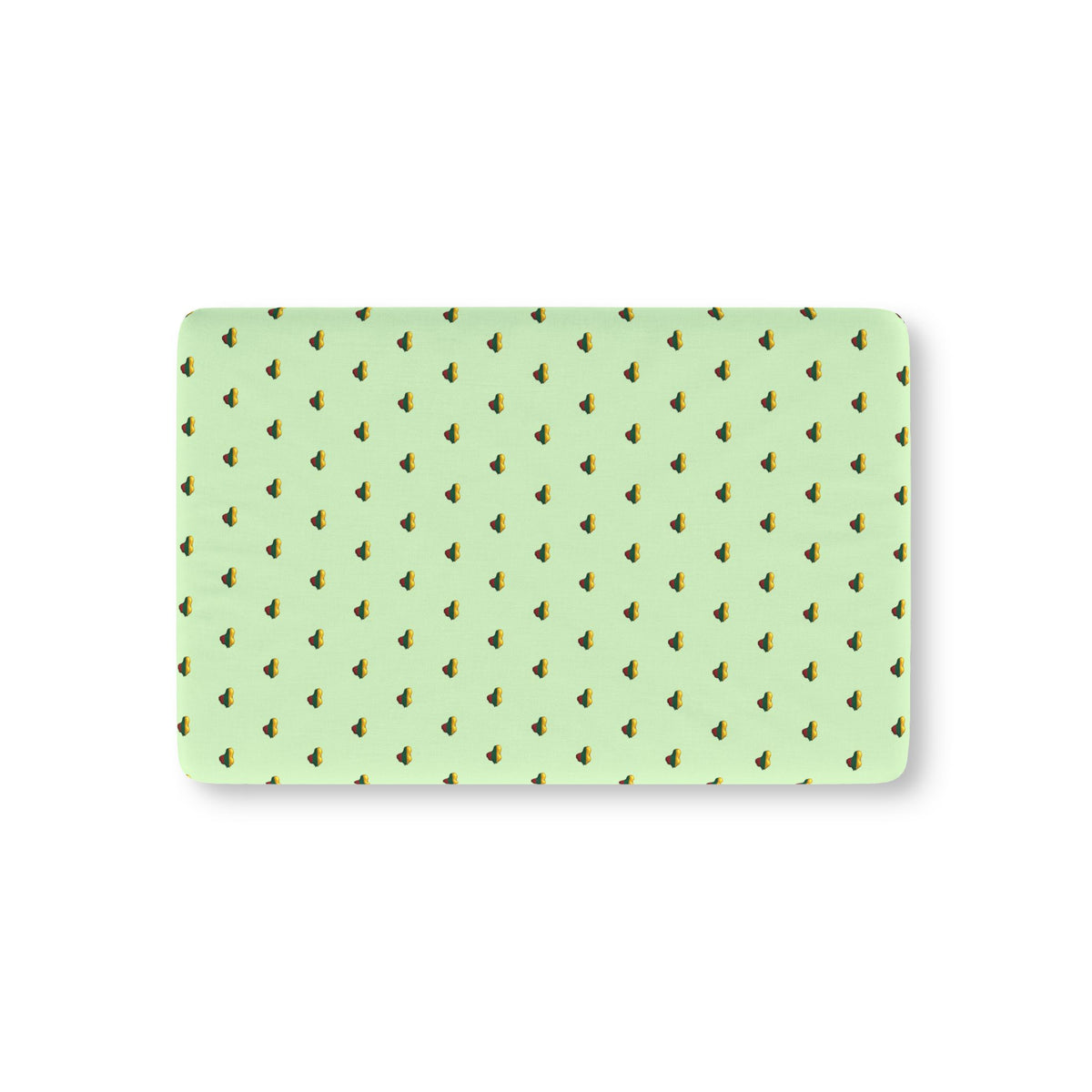 Lithuanian Heart Design  Baby Fitted Crib Sheet