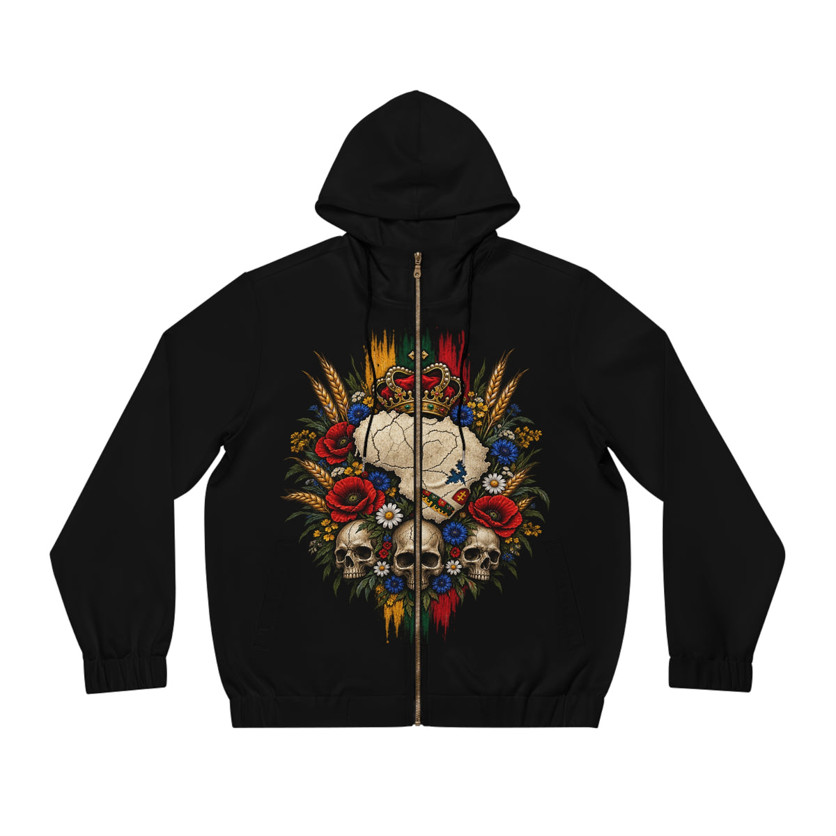 Men's Full-Zip Hoodie (AOP)