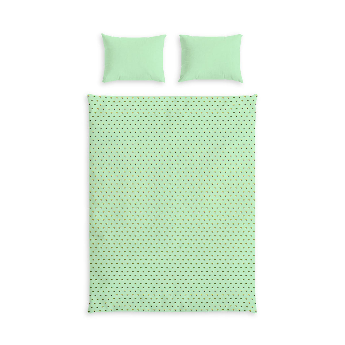 Lithuanian Heart Design Cotton Bed Set