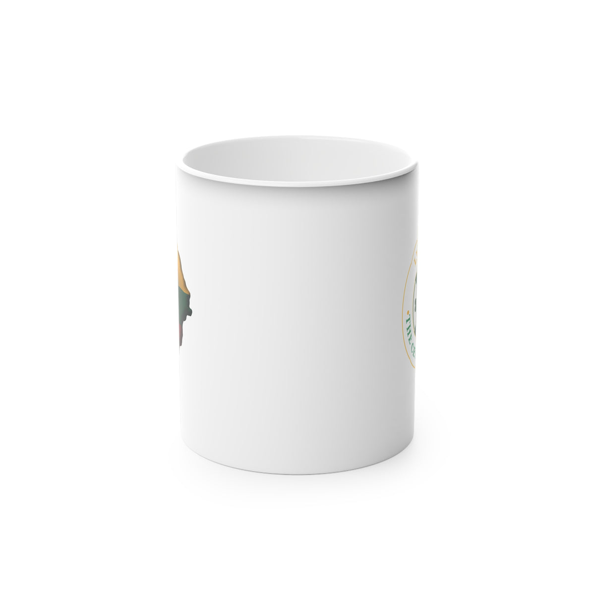 Heart of Lithuania Color-Changing Magic Mug | Heat-Reveal Lithuania Coffee Mug