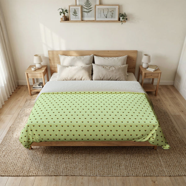 Heart of Lithuania Cotton Duvet Cover, Design 8 | Lithuania Bedding