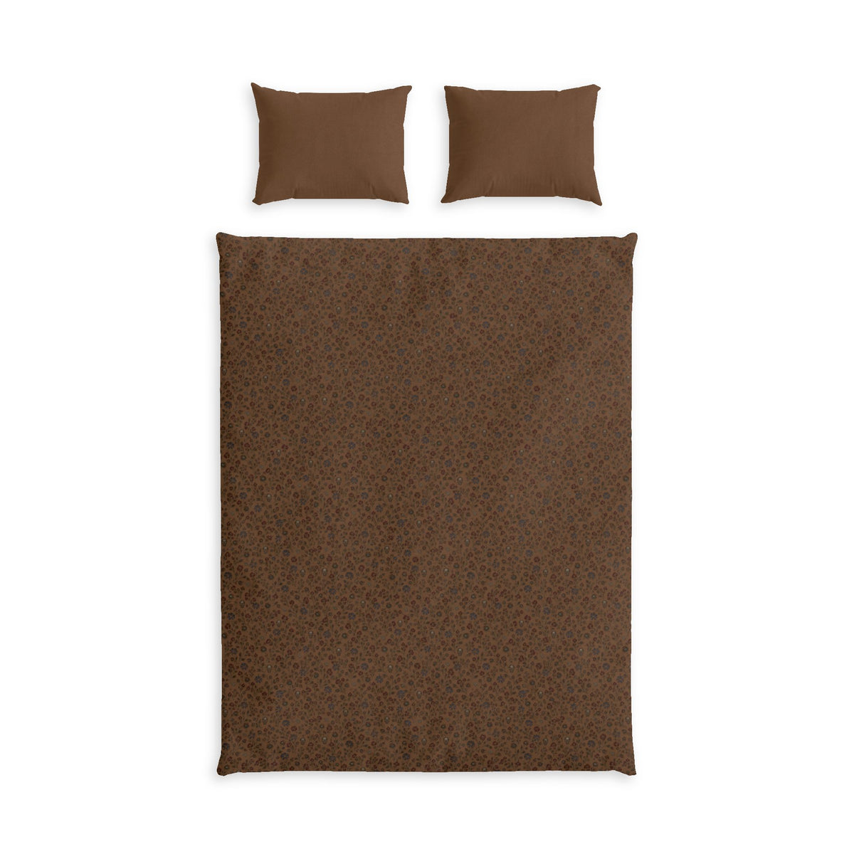Lithuanian Rye-Bread Brown Cotton Bed Set