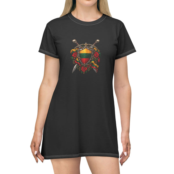 T-Shirt Dress (AOP)