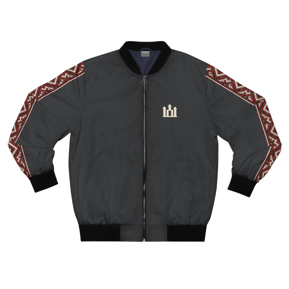 Charcoal Heritage Sport Men's Bomber Jacket