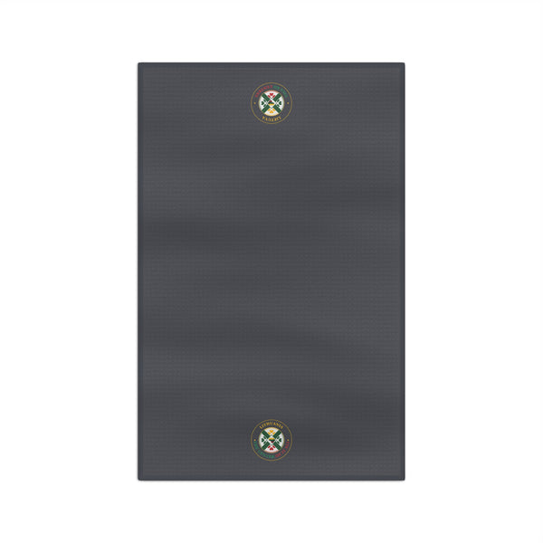 Lithuania Center of It All Tea Towel, Design 3 | Lithuania Kitchen Towel