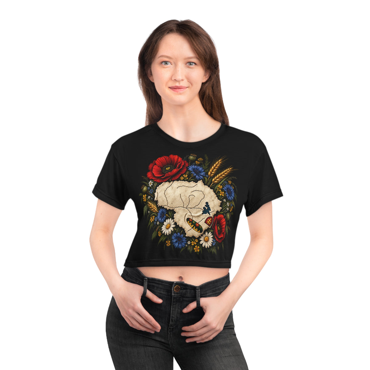 Crop Tee (AOP)
