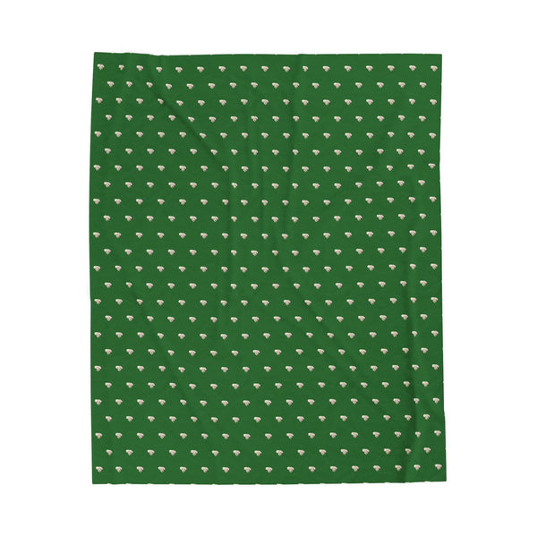 Skull of Lithuania Velveteen Plush Blanket, Design 5 | Soft Lithuania Throw