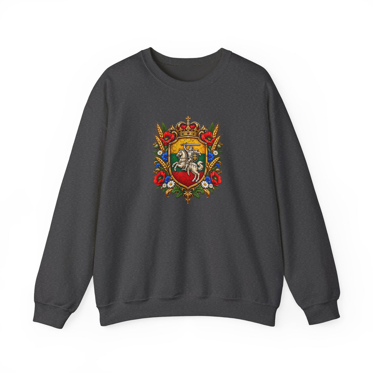 Lithuanian Royal Crest Unisex Heavy Blend™ Crewneck Sweatshirt