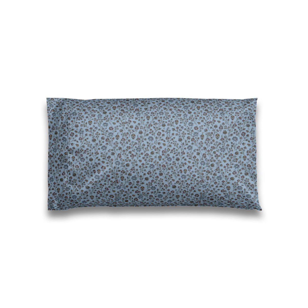 Dusty Blue Satin Pillowcase –  Print Beauty Sleep Bedding