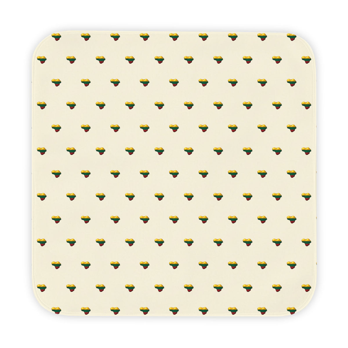 Heart of Lithuania Hooded Baby Towel | Lithuanian Baby Gift