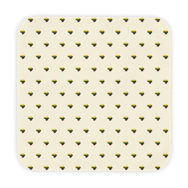 Heart of Lithuania Hooded Baby Towel | Lithuanian Baby Gift