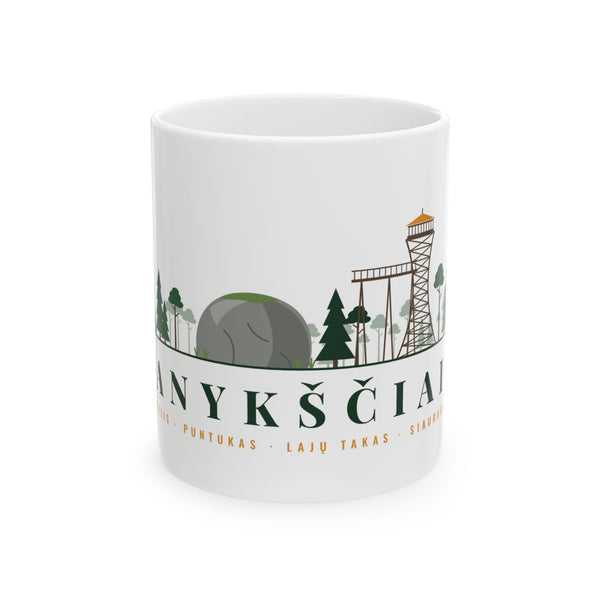 Lithuania Center of It All Coffee Mug | Lithuania Ceramic Mug 11 oz & 15 oz