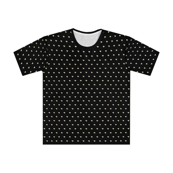 Lithuanian Skull Map, Men's Loose T-shirt (AOP)